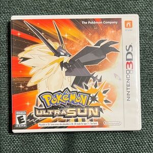 *NO GAME* Nintendo 3DS Pokémon Ultra Sun Case Only